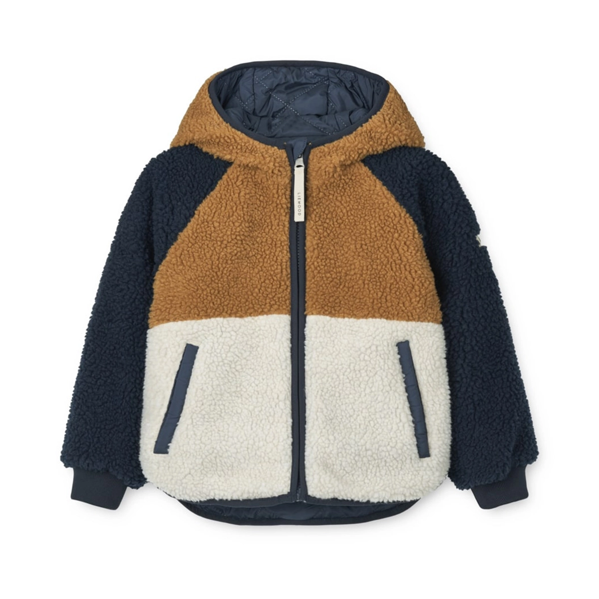Liewood Jackson Thermo-Wendejacke für Kinder „Midnight navy mix“
