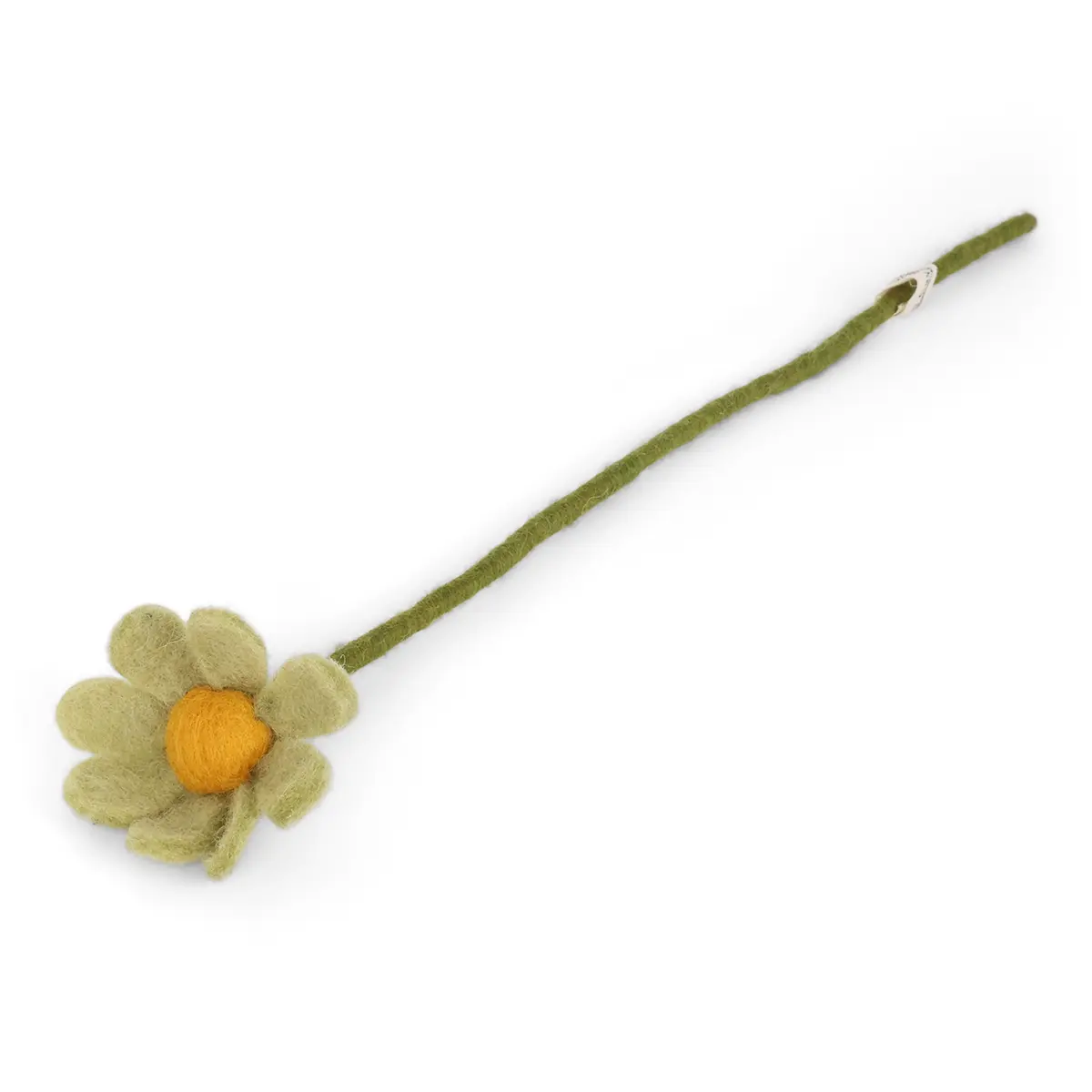 Gry & Sif Filzblumen „Anemone / Windröschen / hellgrün“ H30cm