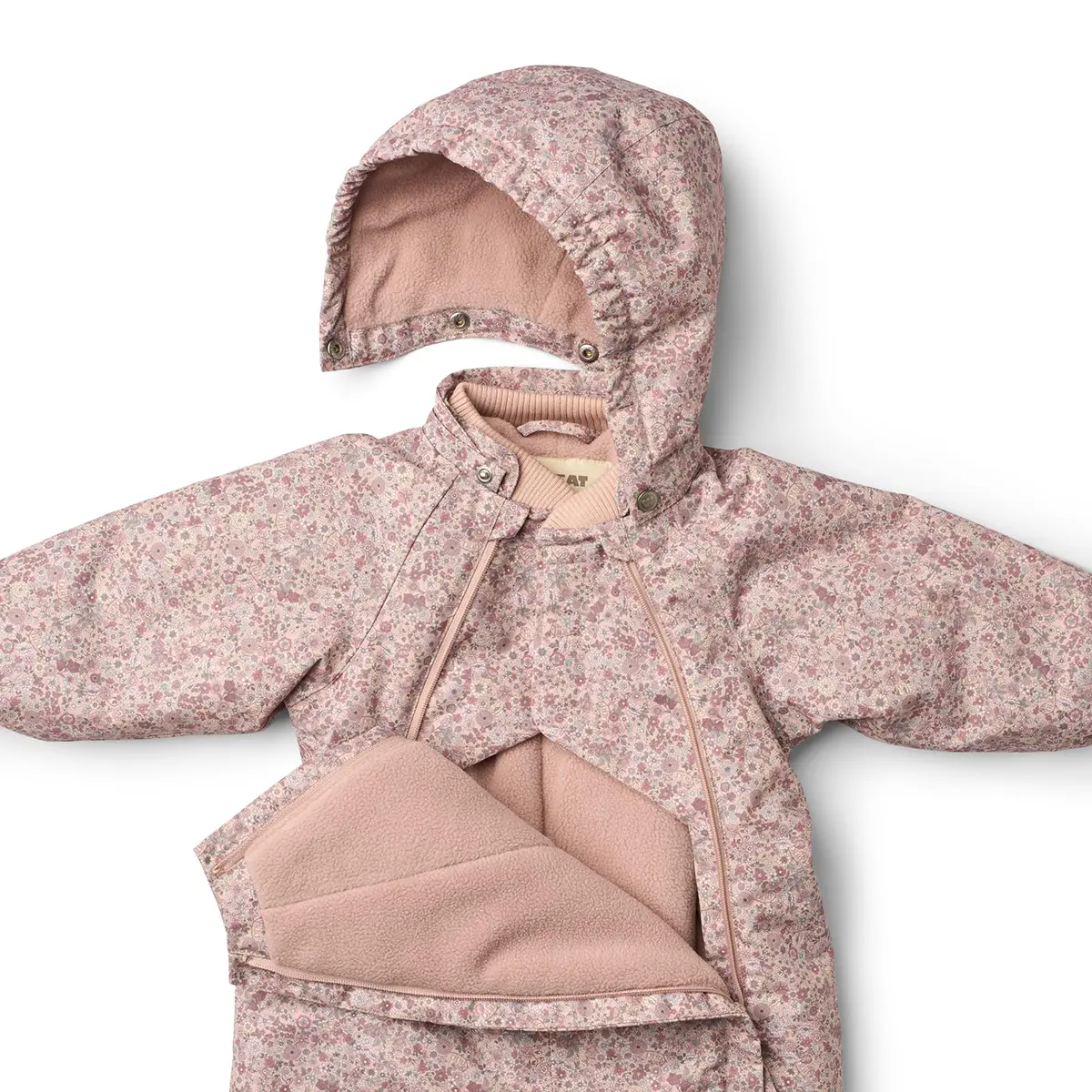 Wheat Baby-Schneeanzug Adi „Rose Dust Flowers“