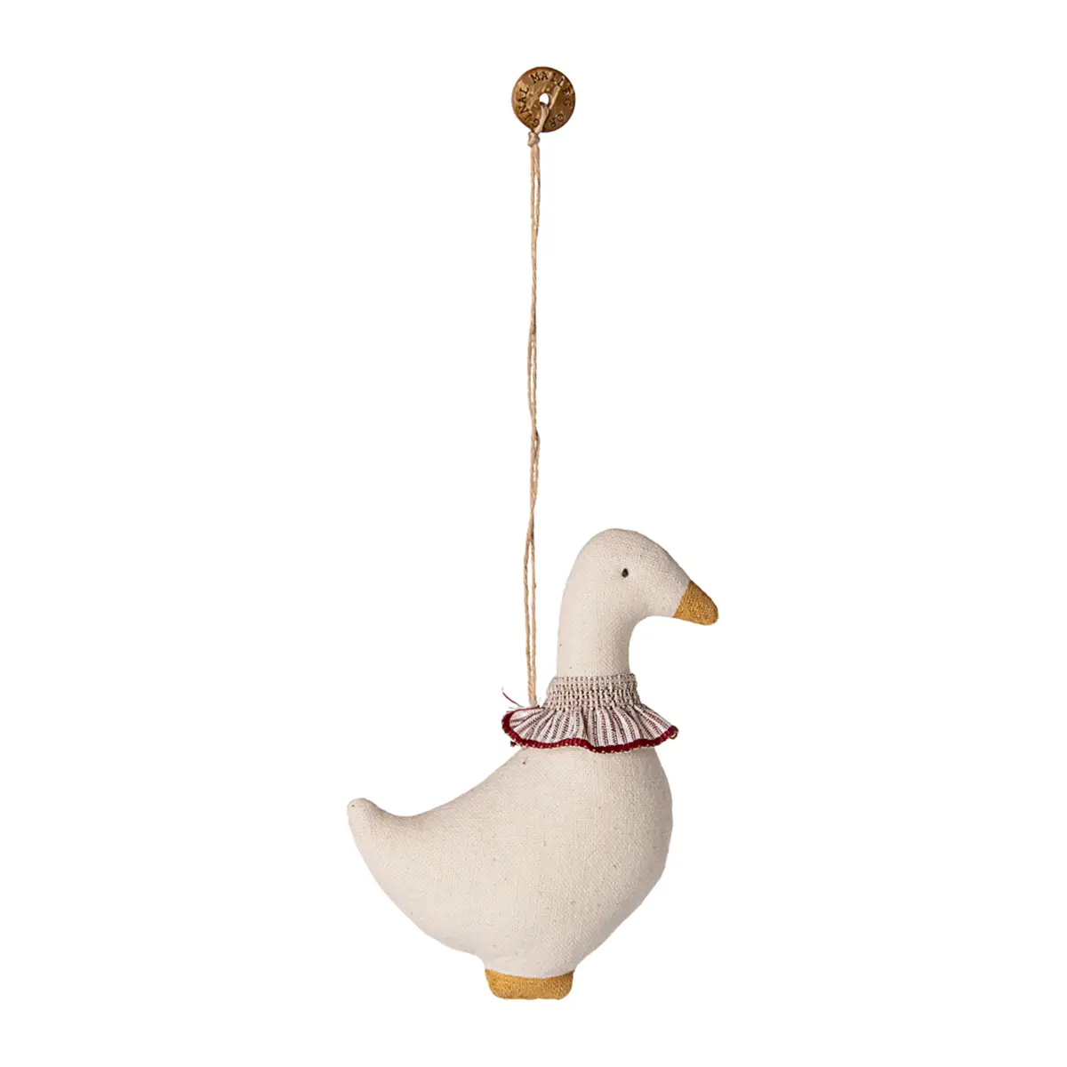 Maileg Weihnachtsbaumschmuck Stoffornament, Gans - Roter Schal