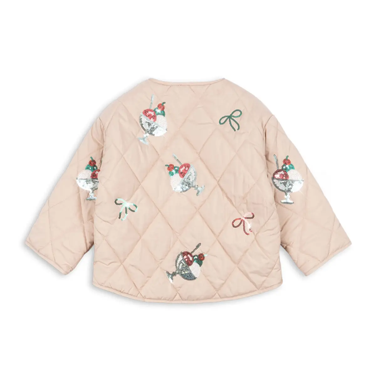 Konges Sløjd Steppjacke Flora „Gelato“ mit Pailletten