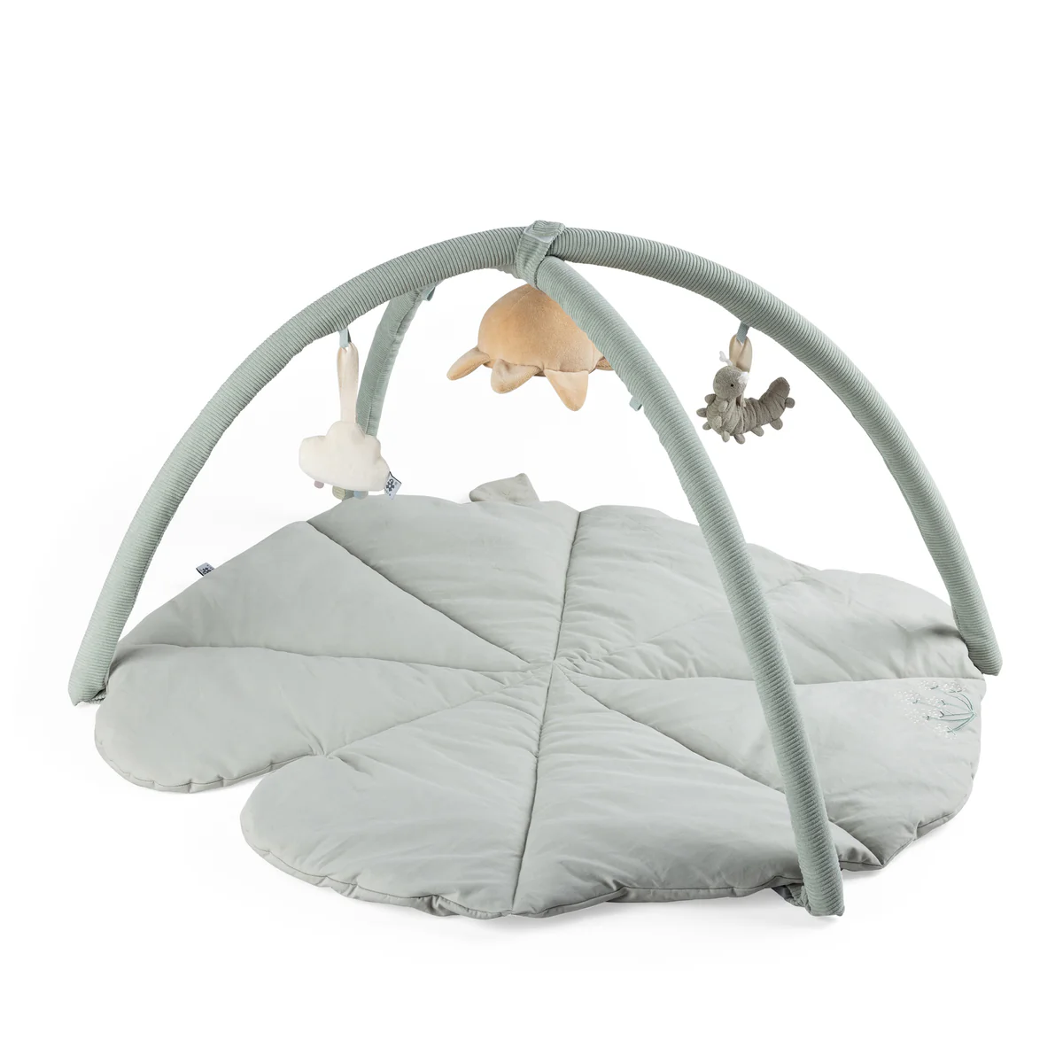 Sebra Aktivitäts-Spieldecke mit Spielbogen, „Woodland“, Ø95cm