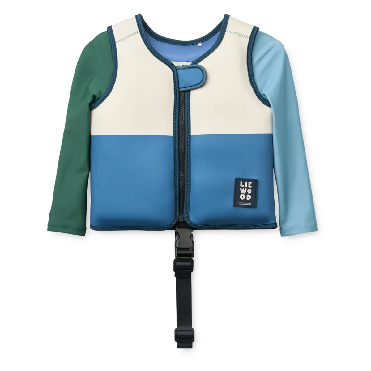 Liewood Dove Kinder-Schwimmweste „Riverside multi mix“ mit Ärmeln