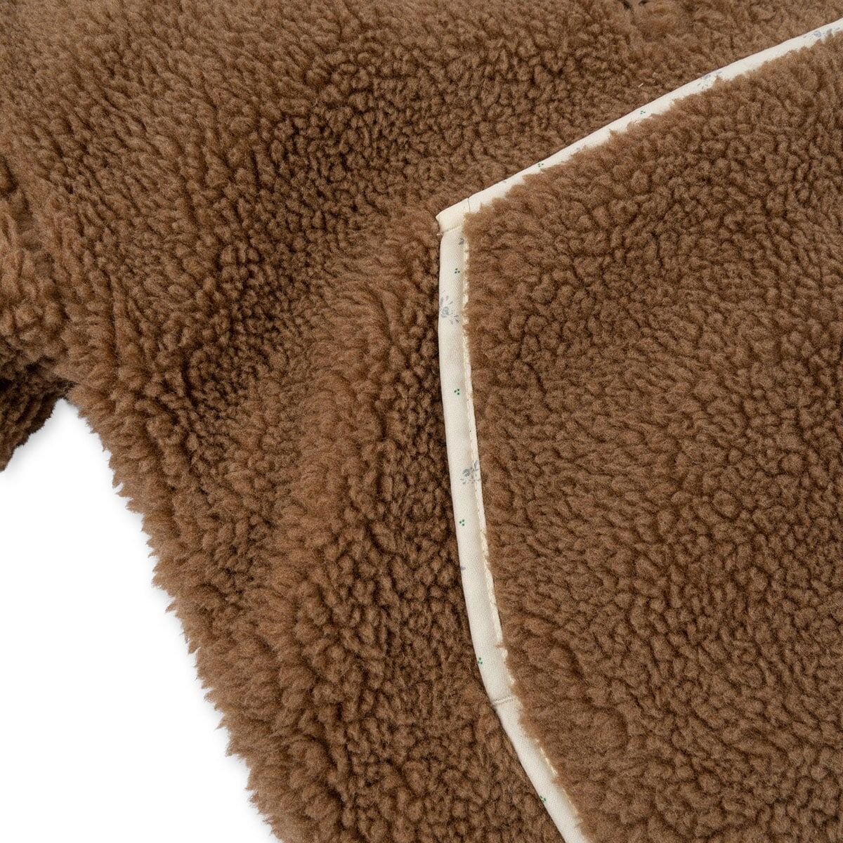 Konges Sløjd Grizz Teddy Poncho „Tobbaco Brown“ 86-98, 110-128 – Bild 7