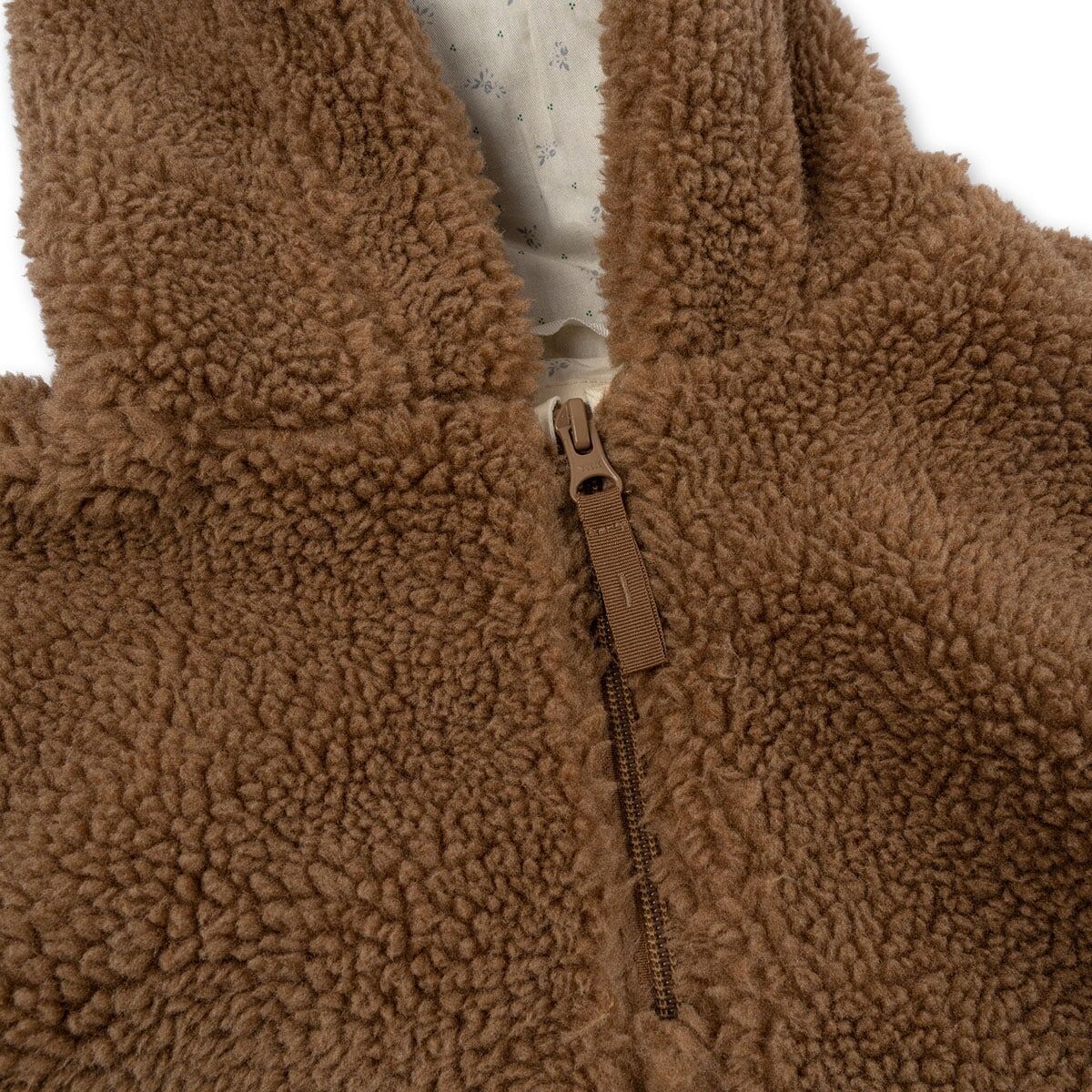 Konges Sløjd Grizz Teddy Poncho „Tobbaco Brown“ 86-98, 110-128 – Bild 6