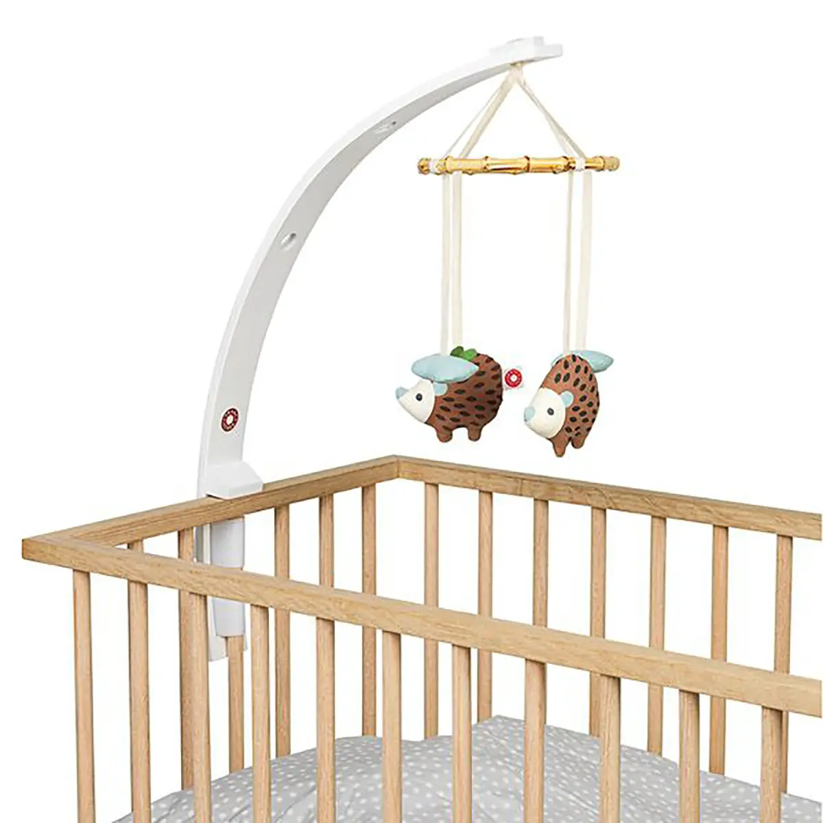 Franck & Fischer Mobilehalter „Holz / Weiß“