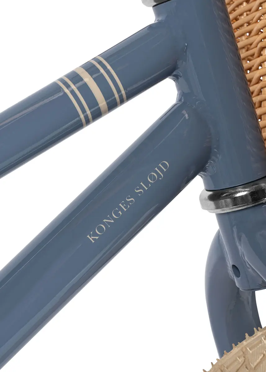 Konges Sløjd Laufrad Balance Bike „Blue Stripe“, 12-Zoll, ab ca. 2 Jahre