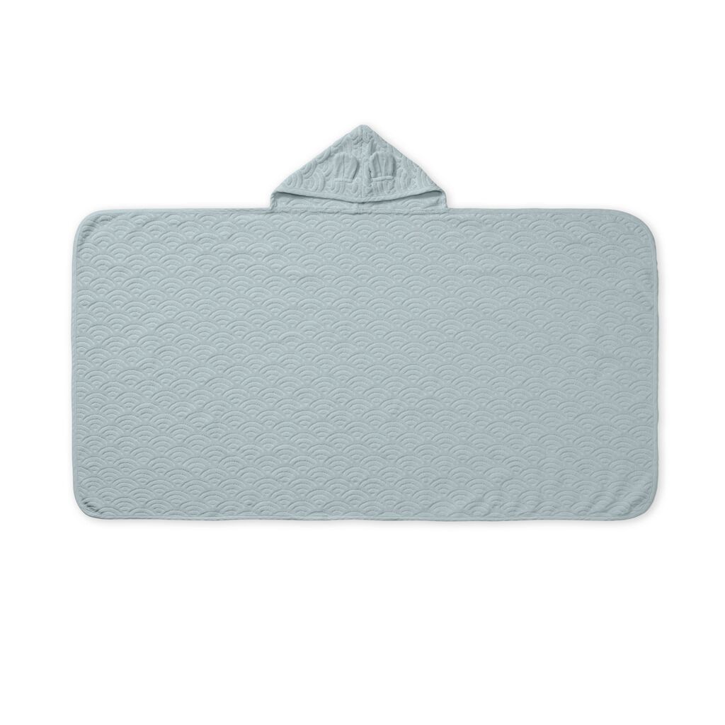 DELISTED Cam Cam Juniorhandtuch „Petroleum“, 70x130cm, GOTS