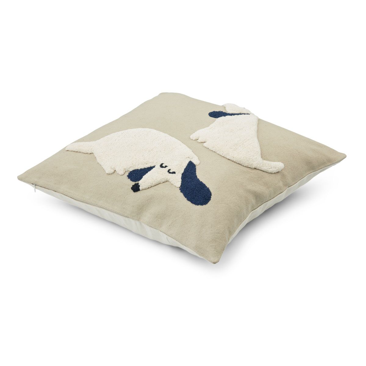 Liewood Belton pillow_LW14380_0108_Dog Oat mix_3-22_f