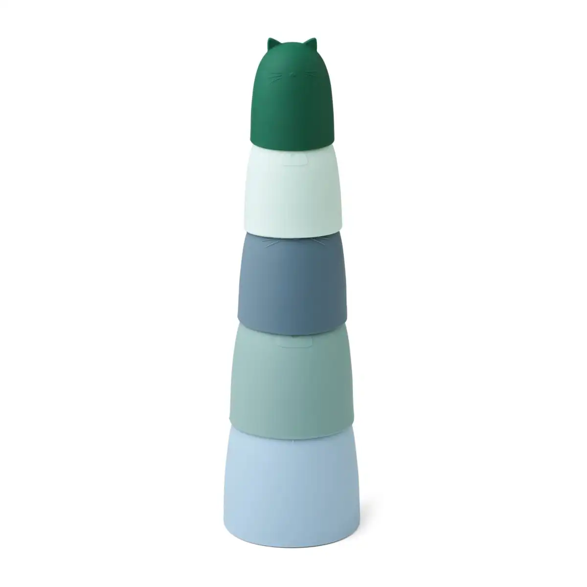 Liewood Stapelspielzeug Annelie „Dusty mint multi mix“ aus Silikon