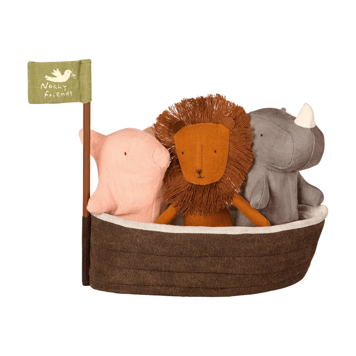 Maileg Noahs Arche-Set mit 3 Mini Tieren