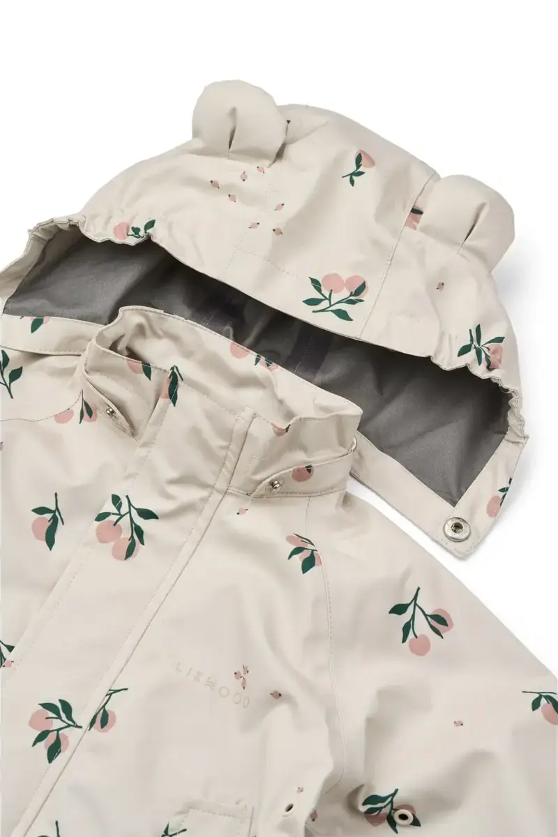 Liewood Softshell Regenbekleidungs-Set Manu „Peach / Sea shell“