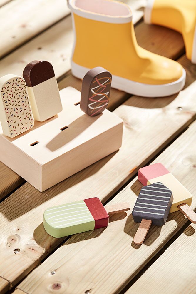Kids Concept „Eis am Stiel“ Set aus Holz Mood