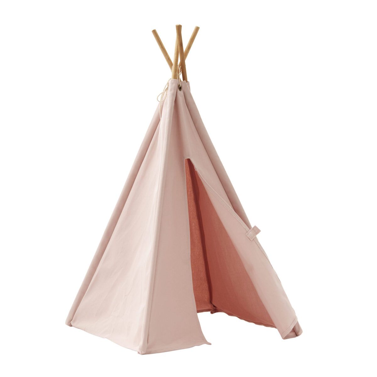 Kids Concept Tipi Zelt Mini rosa offen