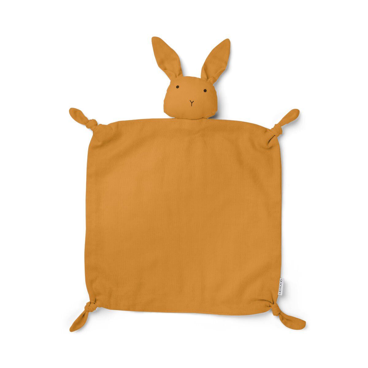 Liewood Agnete Kuscheltuch Rabbit mustard