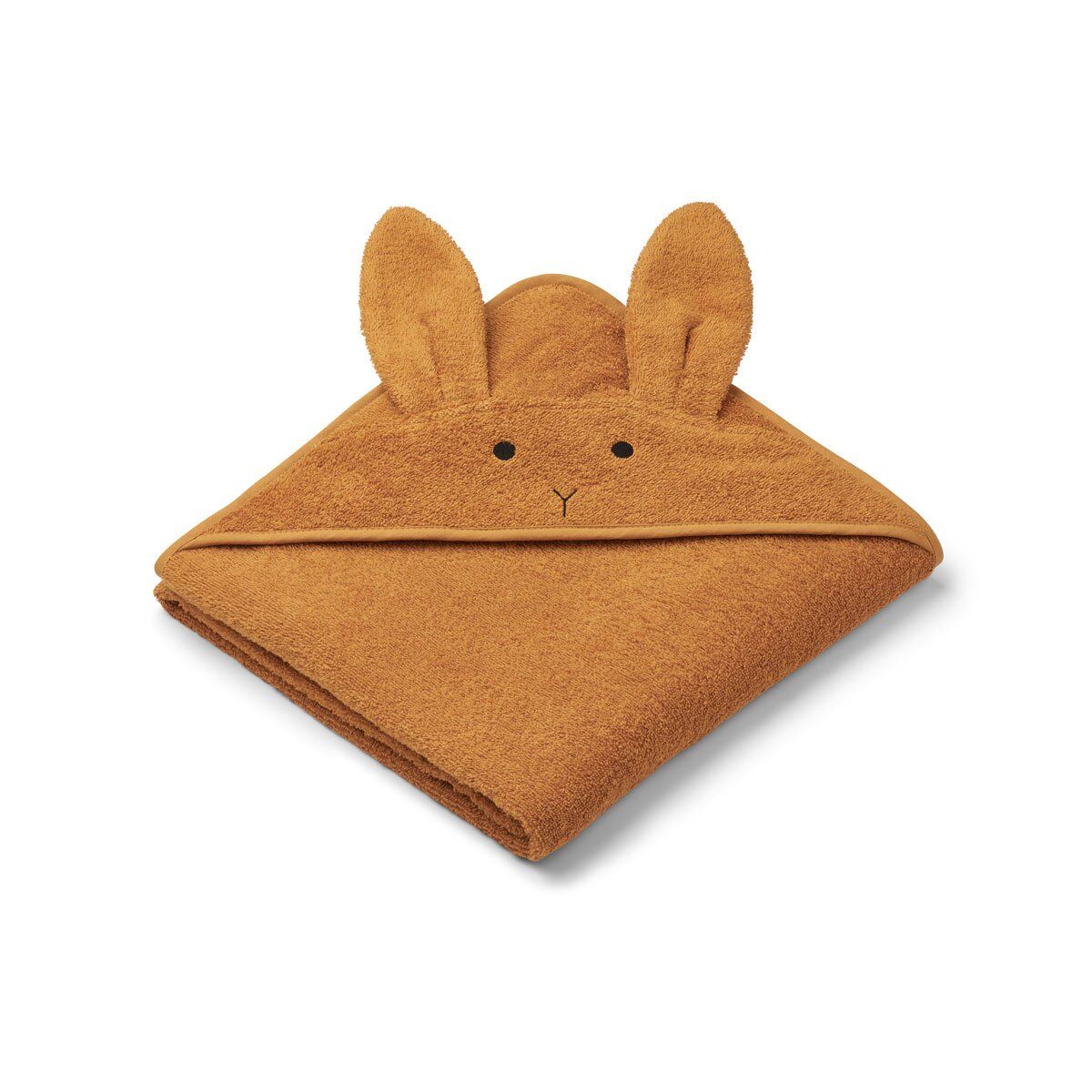 Liewood Kapuzenhandtuch Rabbit mustard