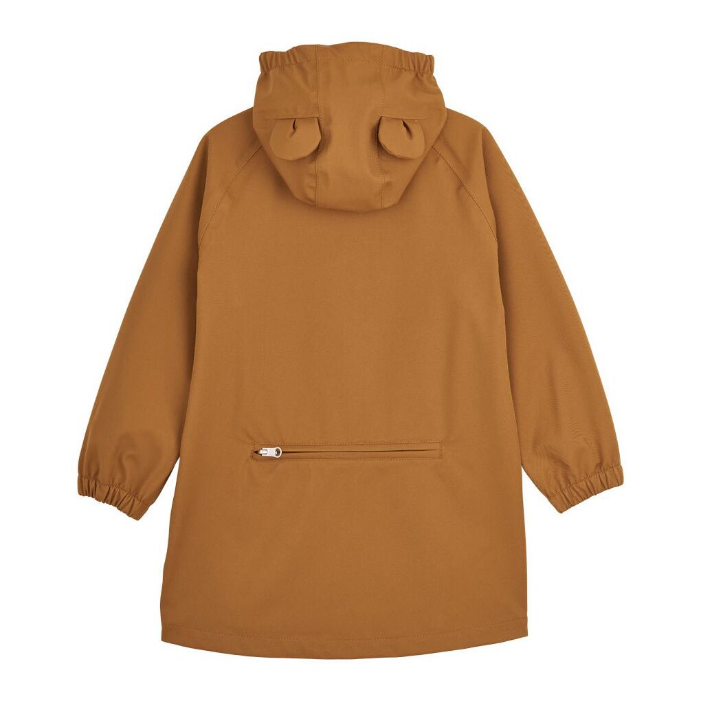 Liewood Blake Regenjacke „Mustard“ hinten
