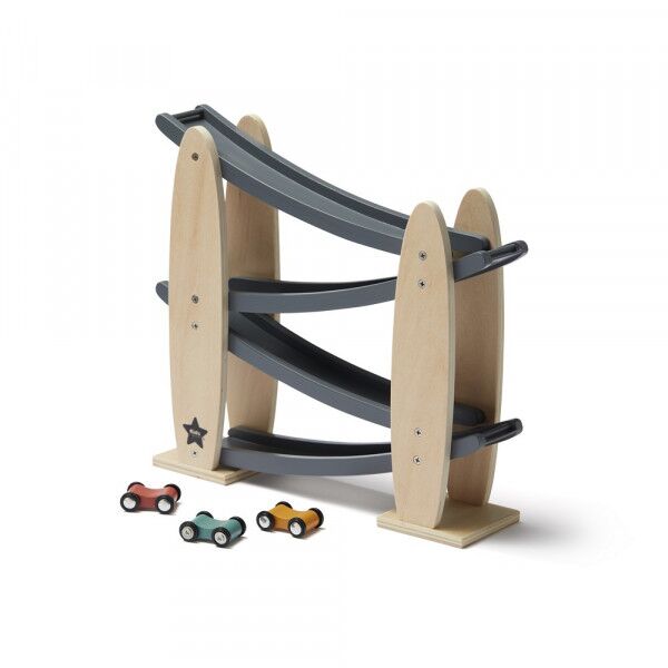Kids Concept Kugelbahn Aiden mit Autos