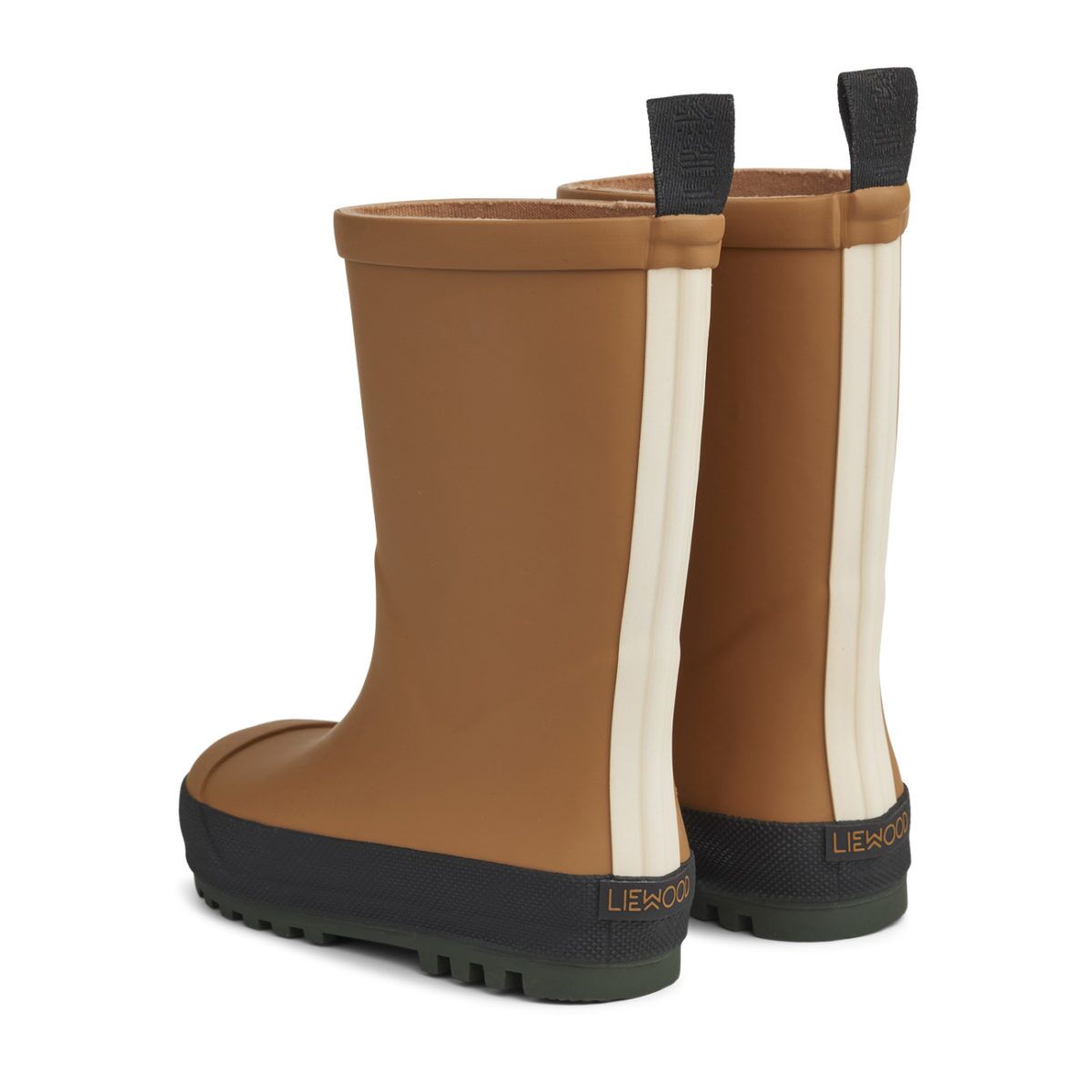 Liewood River Regenstiefel „Mustard / black mix“, Gr. 22, 29 – Bild 2
