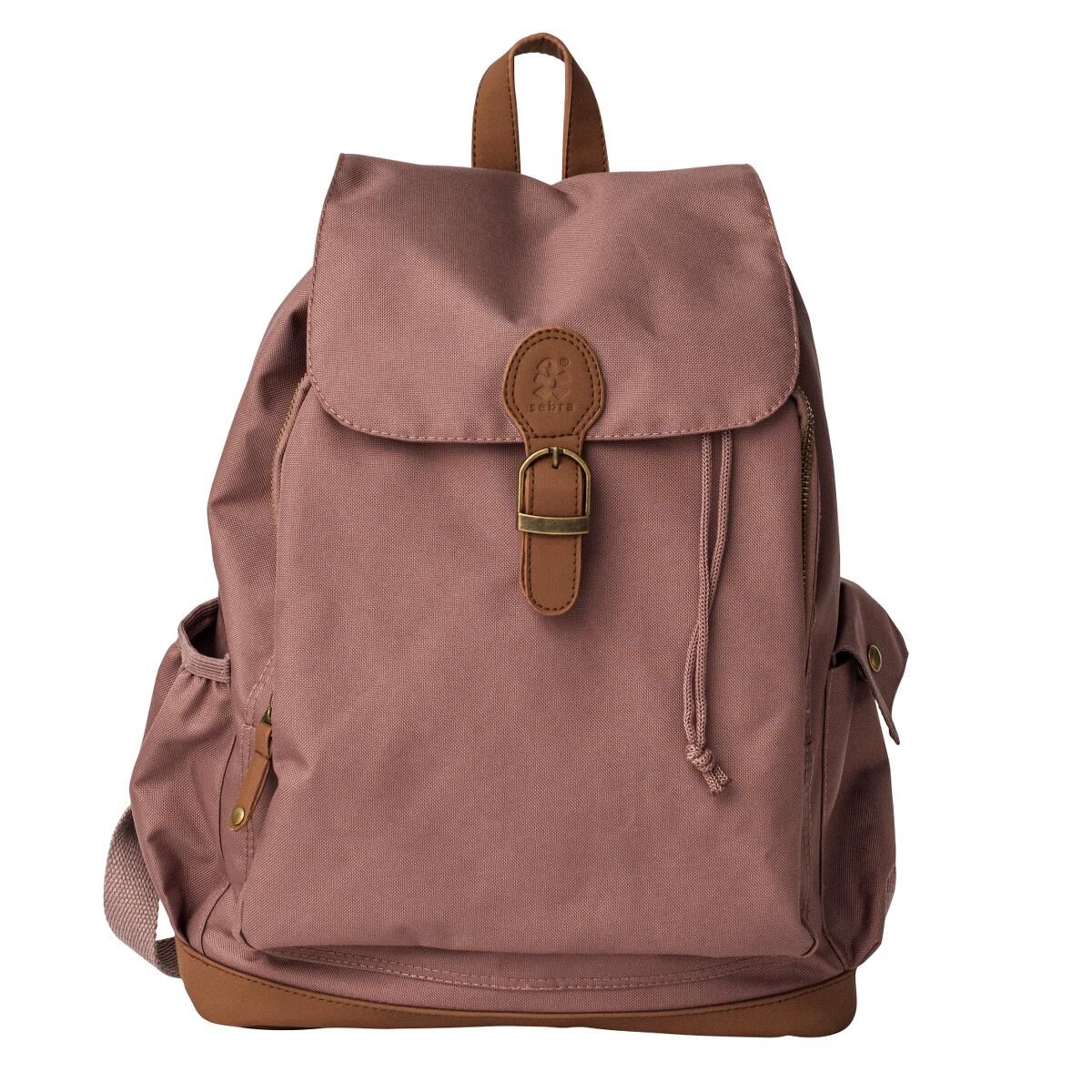 Sebra Junior Rucksack, rustic plum, recycelt aus 22 PET-Flaschen 01