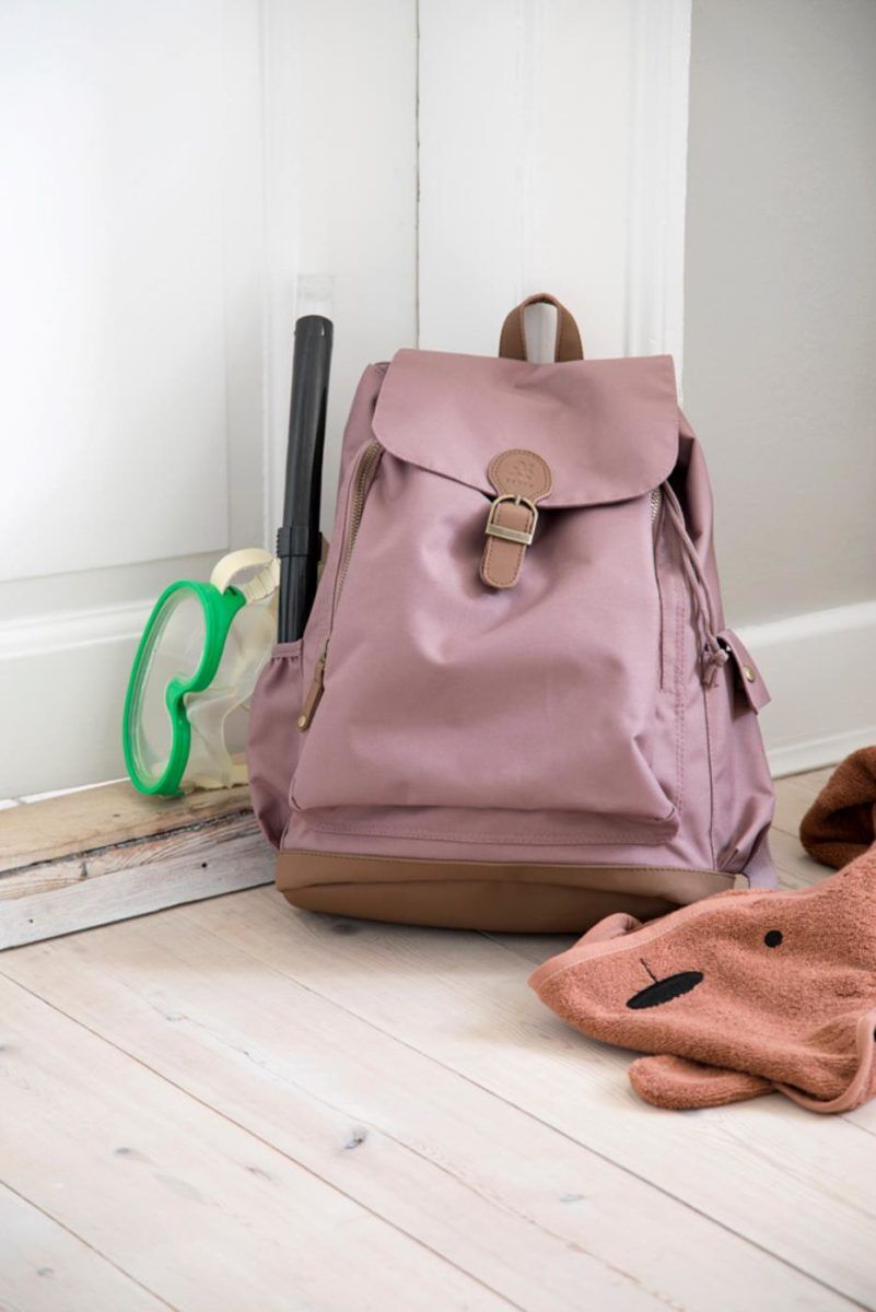 DELISTED Sebra Junior Rucksack, rustic plum, recycelt aus 22 PET-Flaschen – Bild 3