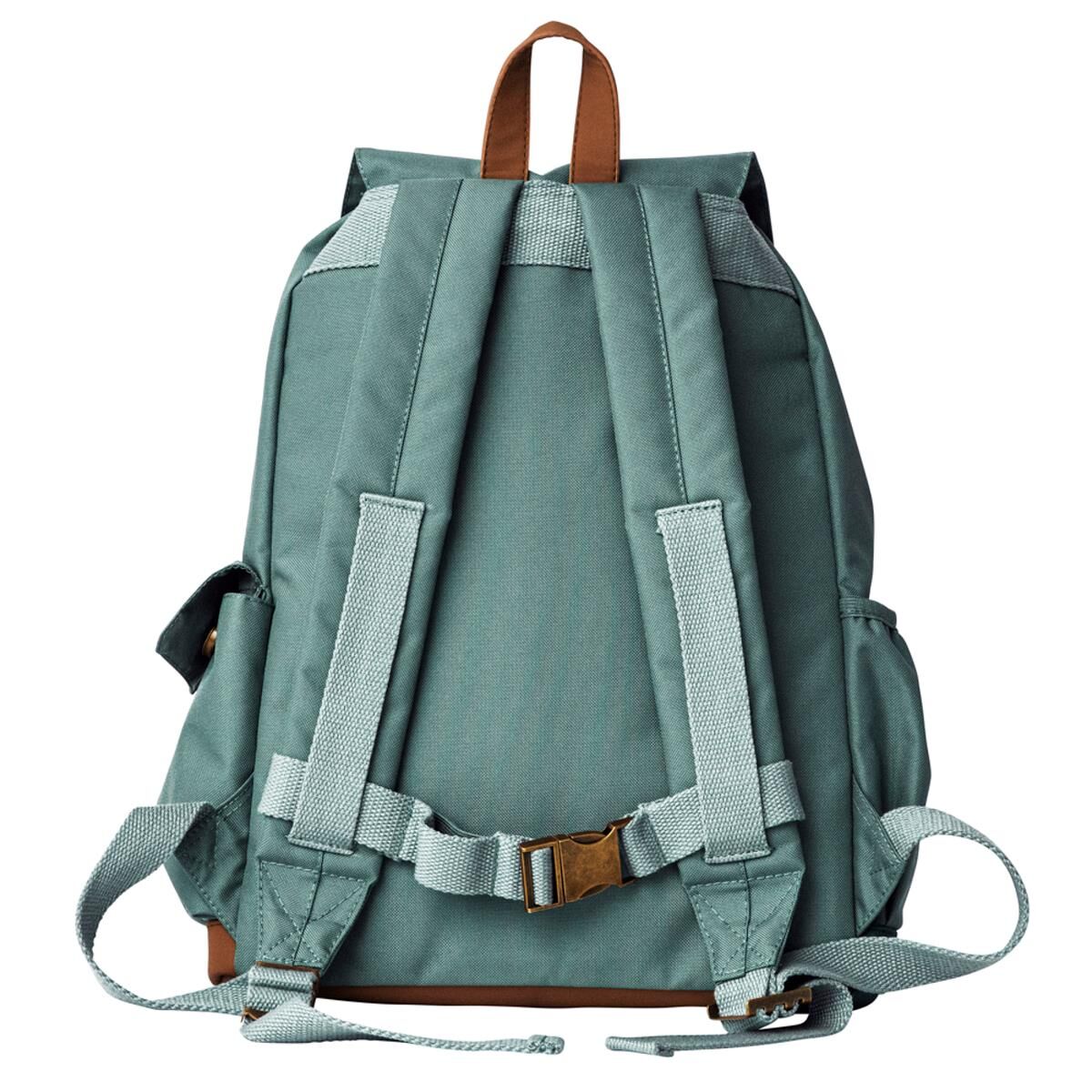Sebra Junior Rucksack, spruce green, recycelt 02