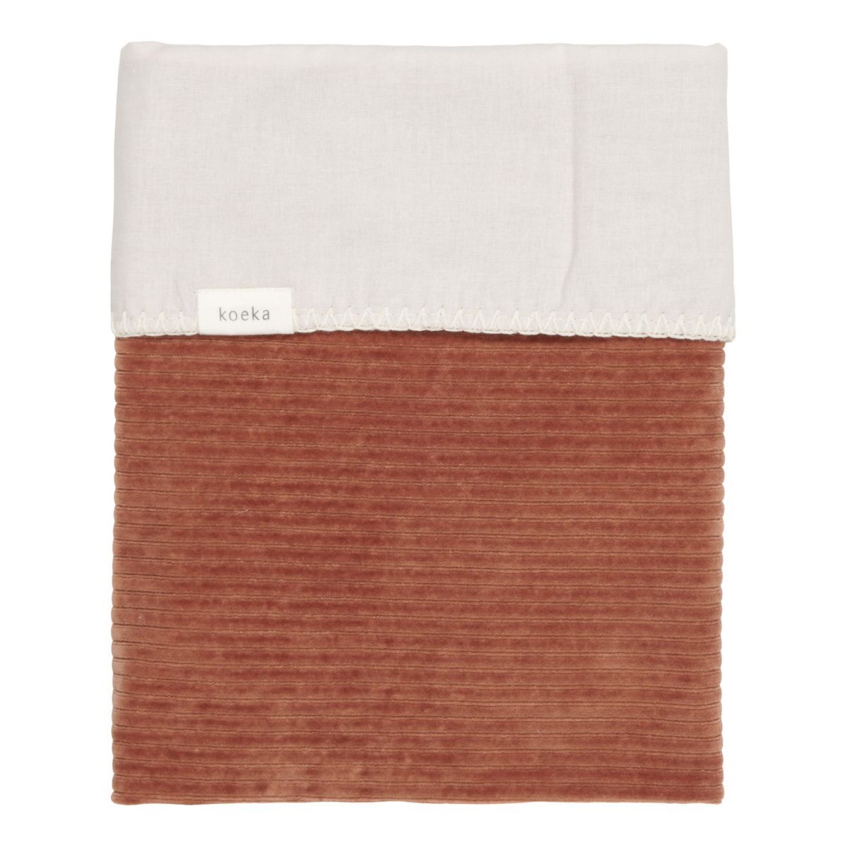 koeka Babydecke Vik, Flanell, hazel, 75x100cm 01