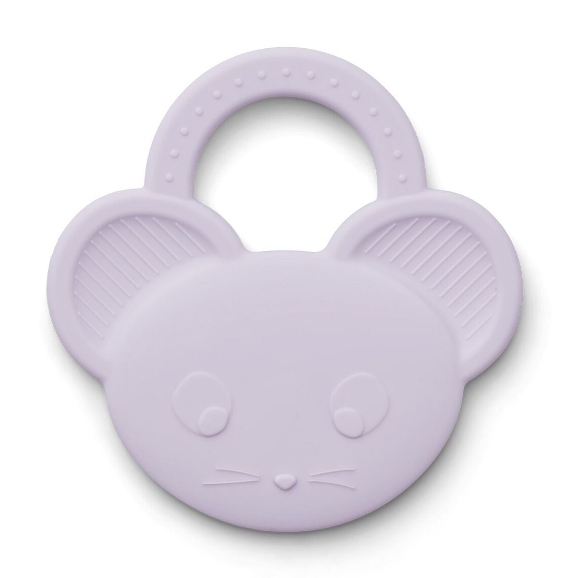 Liewood Gemma Beißring „Mouse light lavender“, Silikon