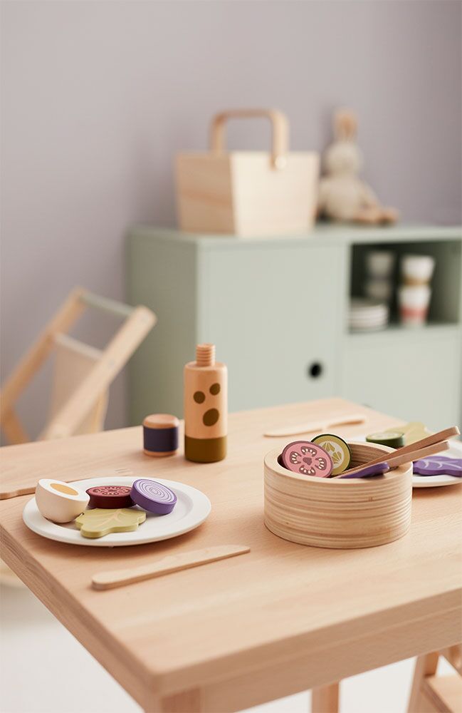 Kids Concept Salat-Set aus Holz 03