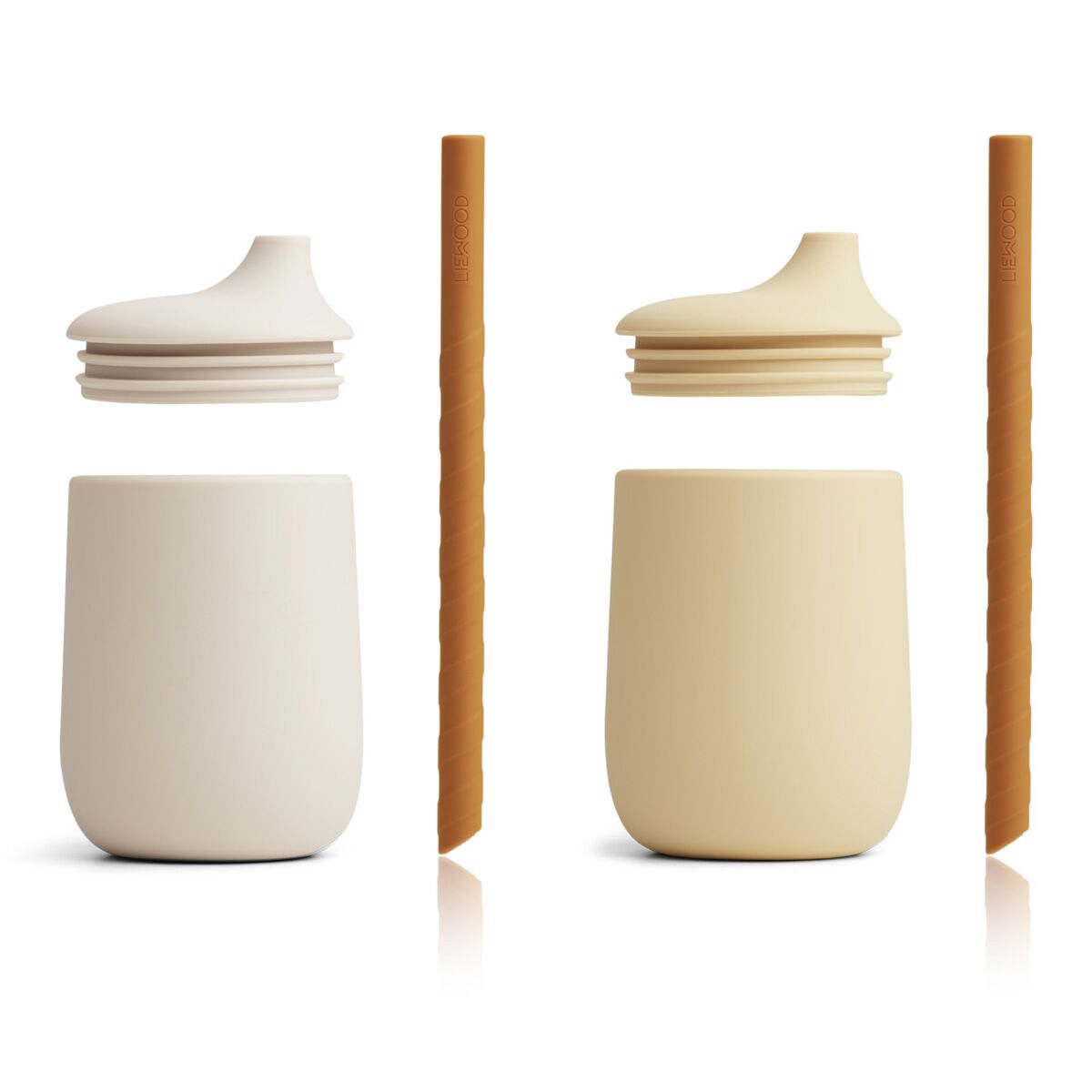 Liewood Ellis Trinkbecher „Sandy multi mix“ aus Silikon, 2er-Set 02