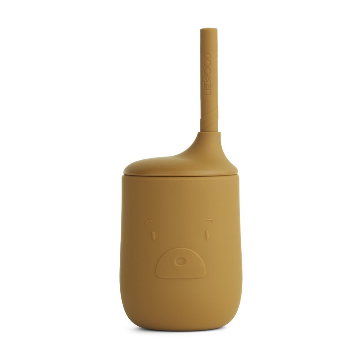 Liewood Ellis Trinkbecher „Mr. Bear golden caramel“ aus Silikon