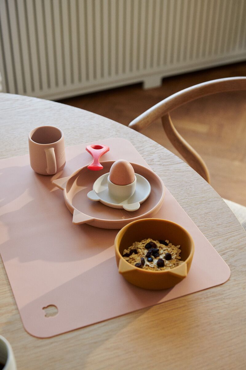Liewood Janus Silikon Eierbecher-Set „Mr Bear oat multi mix“, 4-teilig 03
