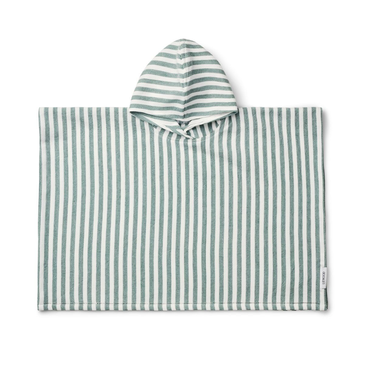 DELISTED Liewood Paco Badeponcho „Peppermint / White“