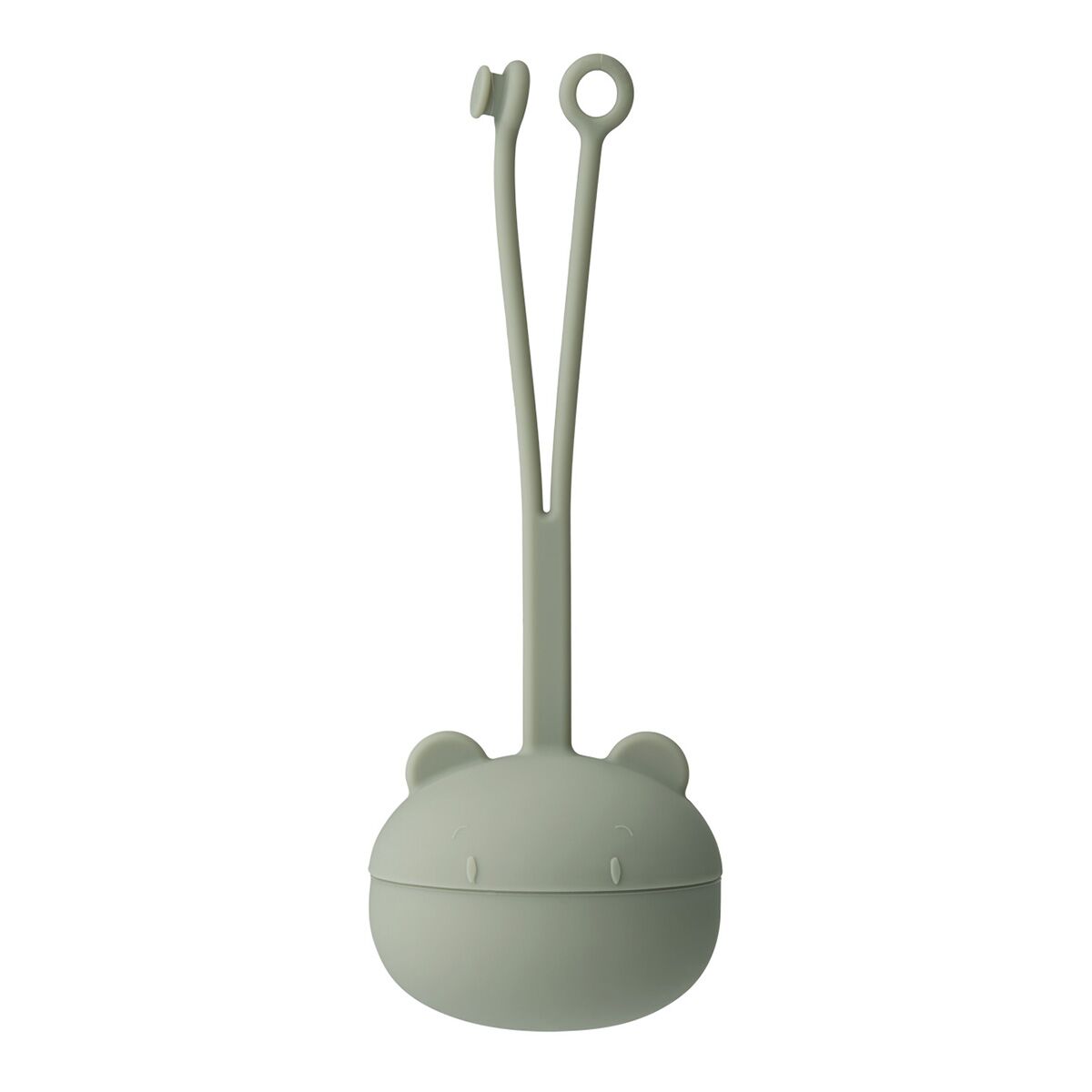 Liewood Nachtlicht Samuel „Mr Bear faune green“, Silikonlampe mit LED