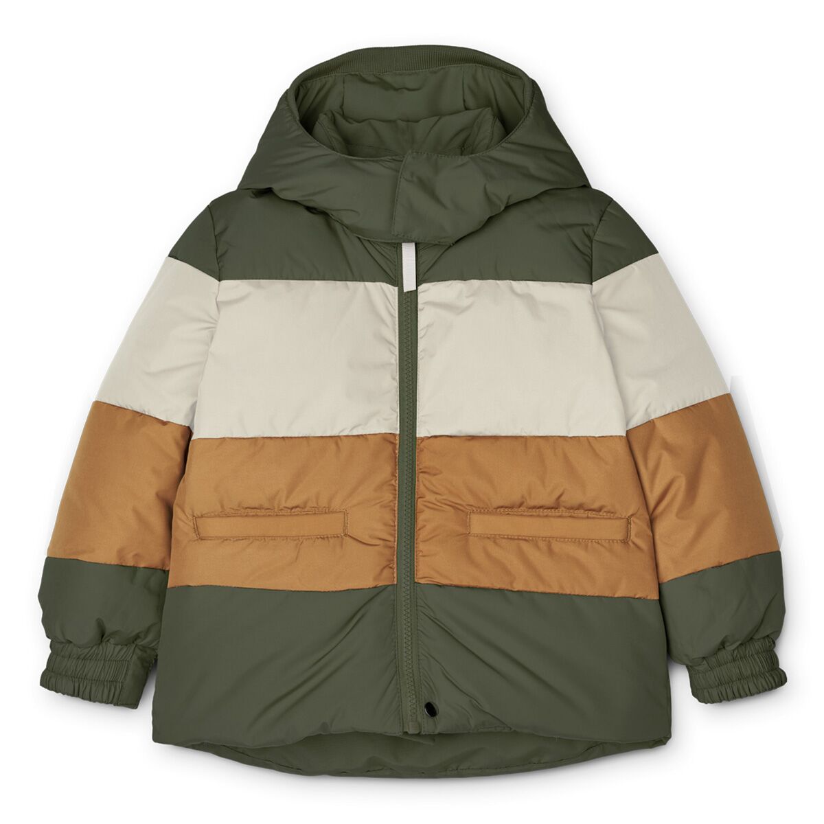 Liewood Paloma Daunenjacke für Kinder „Hunter green multi mix“, Wendejacke, Gr. 80, 86,110 – Bild 4
