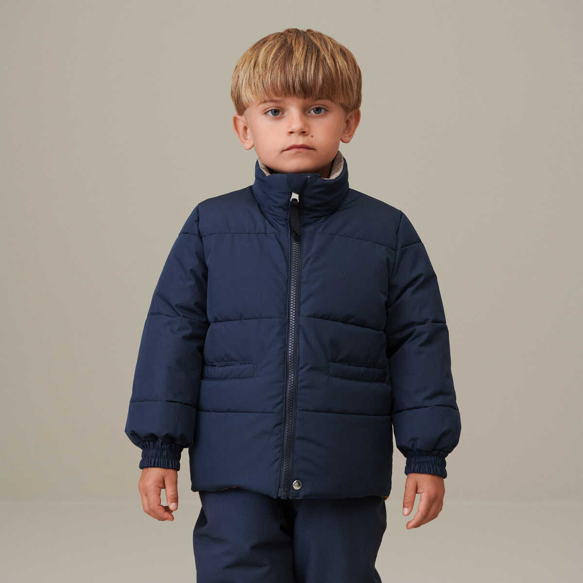 Liewood Paloma Daunenjacke für Kinder „Hunter green multi mix“, Wendejacke, Gr. 80, 86,110 – Bild 10