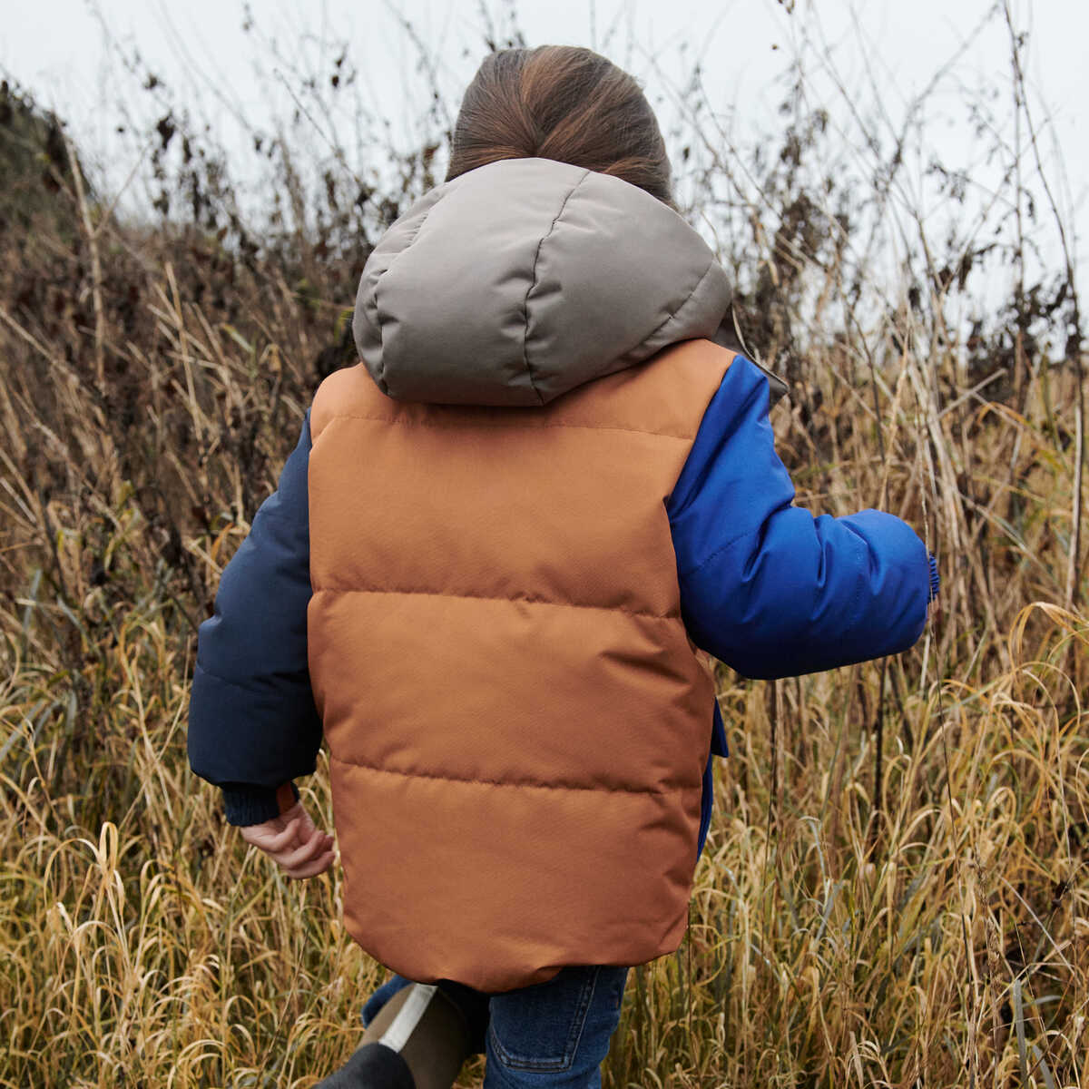 Liewood Paloma Daunenjacke für Kinder „Hunter green multi mix“, Wendejacke, Gr. 80, 86,110 – Bild 15