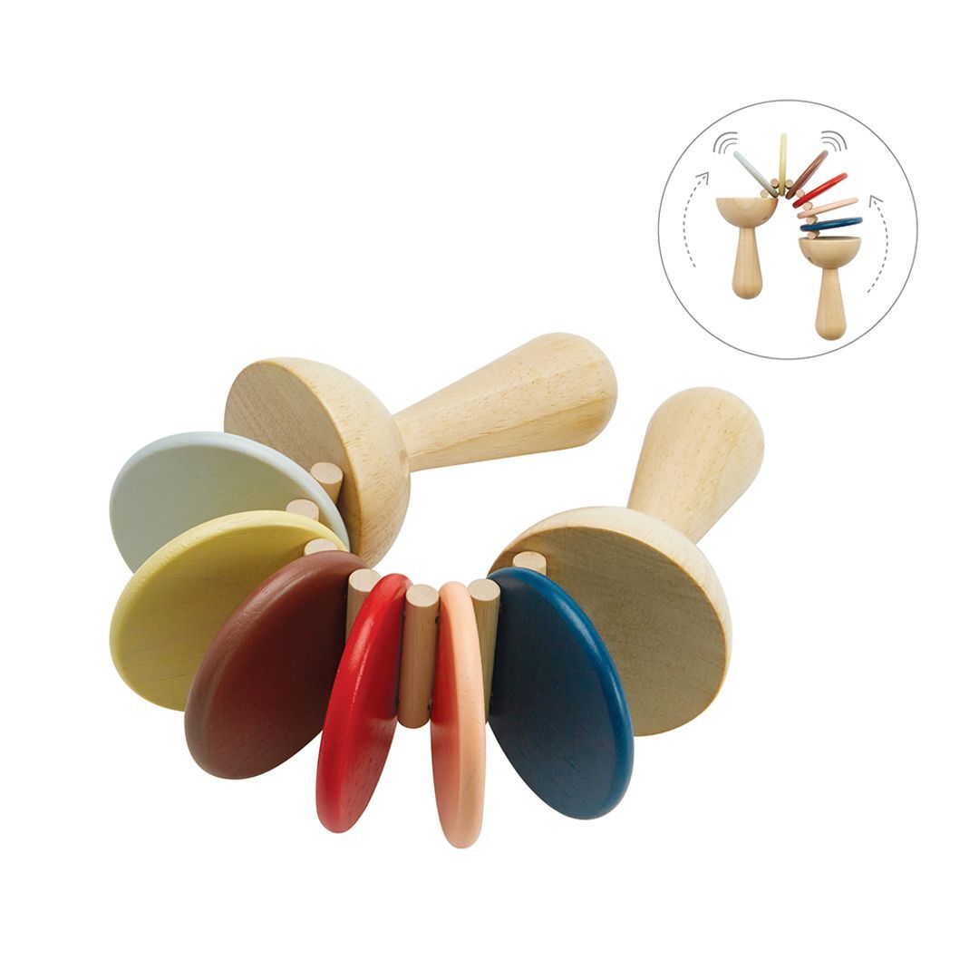PlanToys Klapper „Orchard“ aus Holz – Bild 3