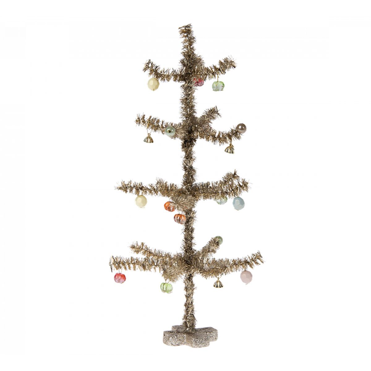 Maileg Miniatur Weihnachtsbaum „gold“ für das Puppenhaus, H25cm