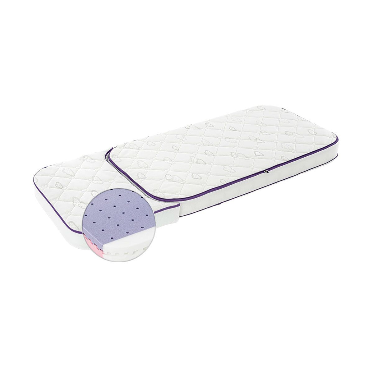 Träumeland Babymatratze Polarstern – für das Sebra Baby- & Juniorbett