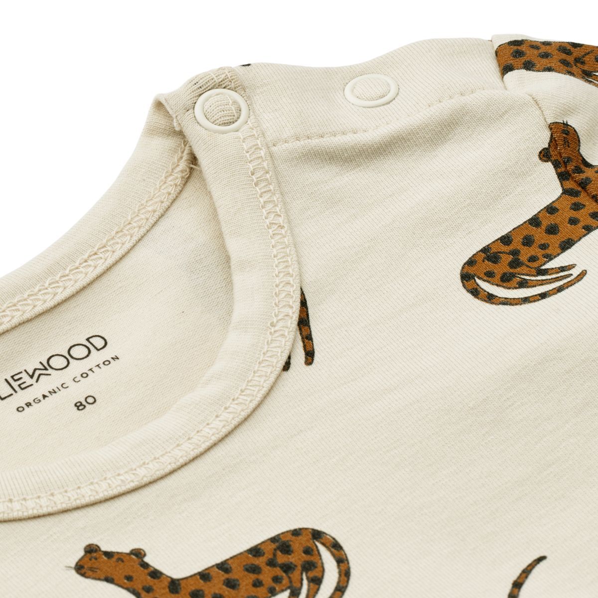 Liewood Baby-Body Yanni „Leopard sandy / Creme de la creme“, 2er-Set, Gr. 68-74, 92 – Bild 3