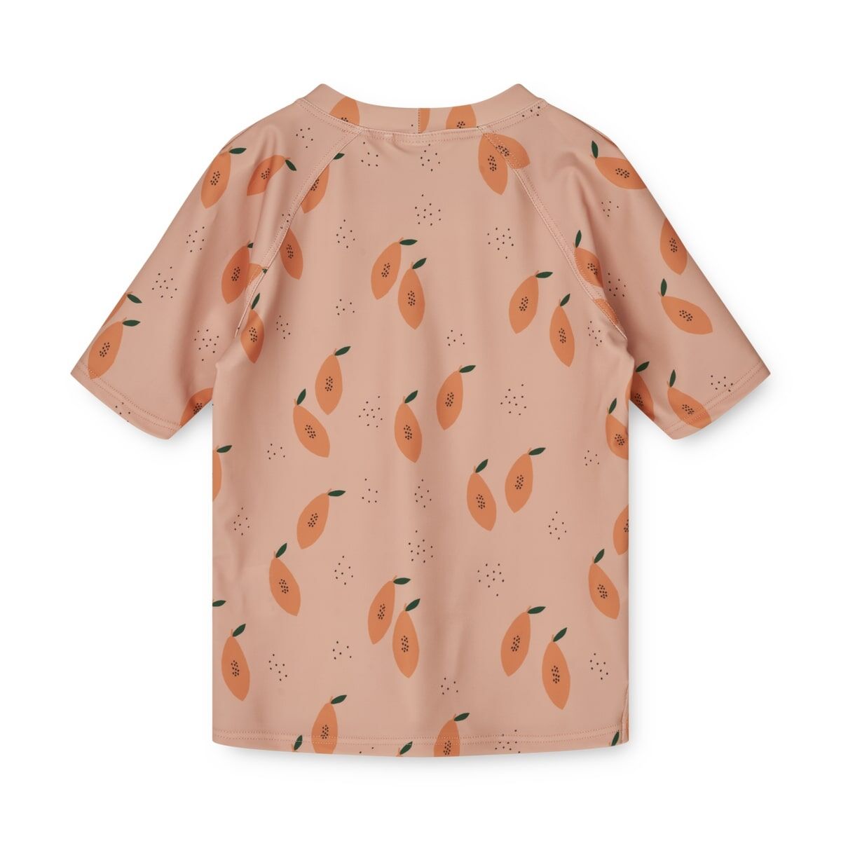 Liewood Noah Kurzarm-Schwimm-T-Shirt „Papaya / Pale tuscany“, LSF 40+, Gr. 56-128