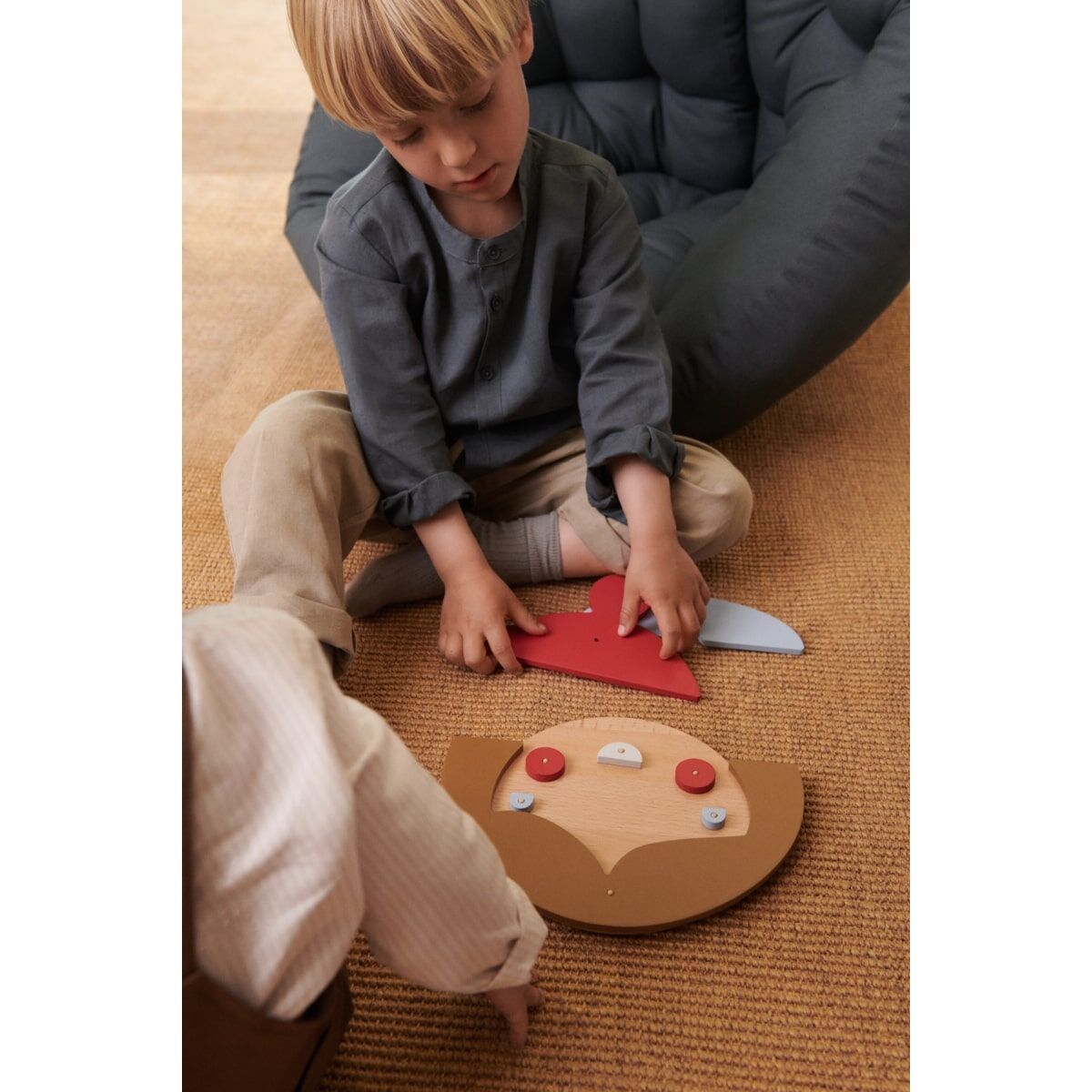 Liewood Kinder-Popelinehose Orlando „Nebelgrau“, Gr. 56-86 – Bild 7
