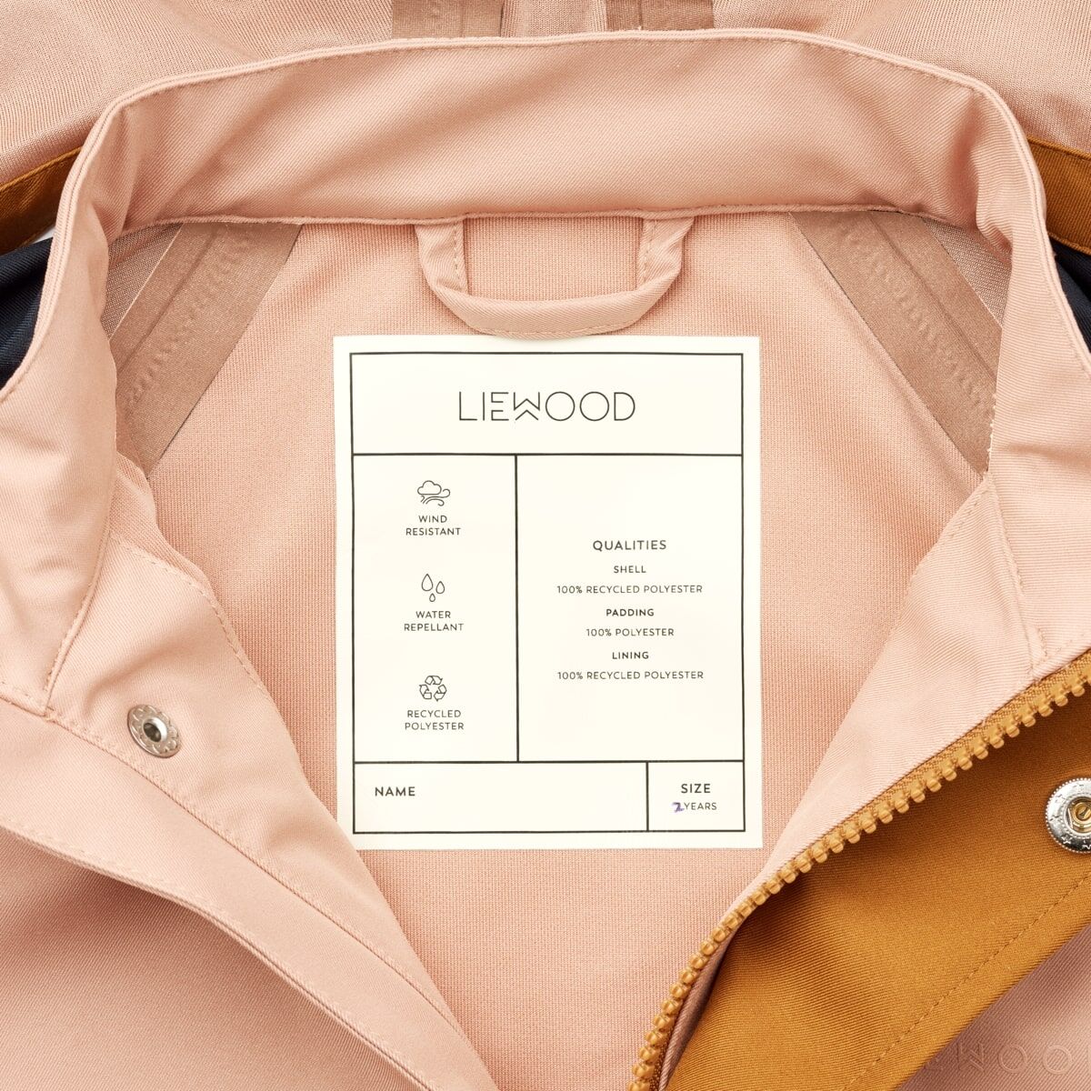 DELISTED Liewood Dakota Regenbekleidungs-Set „Tuscany rose mix“, Jacke und Hose – Bild 9