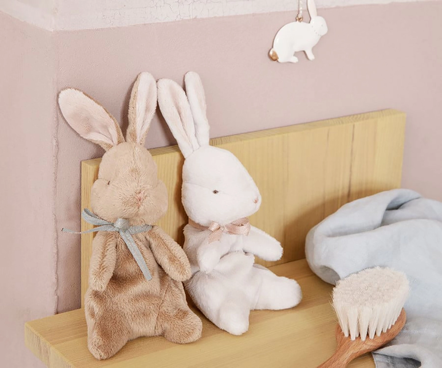 DELISTED Maileg Stofftier „Mein erster Hase / Dusty rose“, H18cm – Bild 4