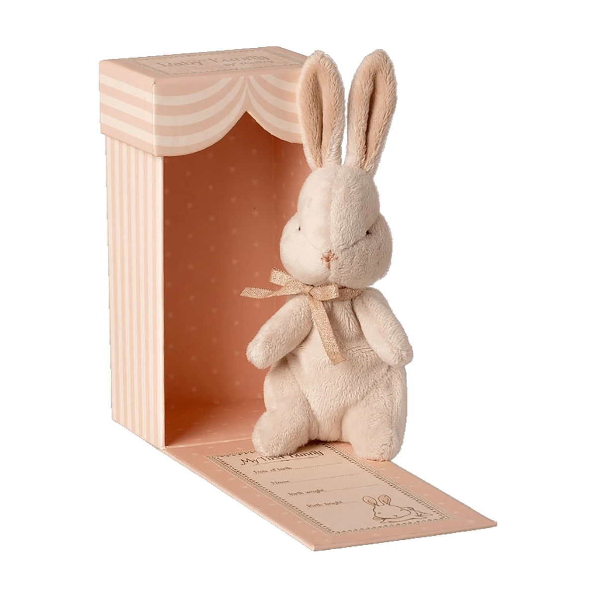 DELISTED Maileg Stofftier „Mein erster Hase / Dusty rose“, H18cm – Bild 3