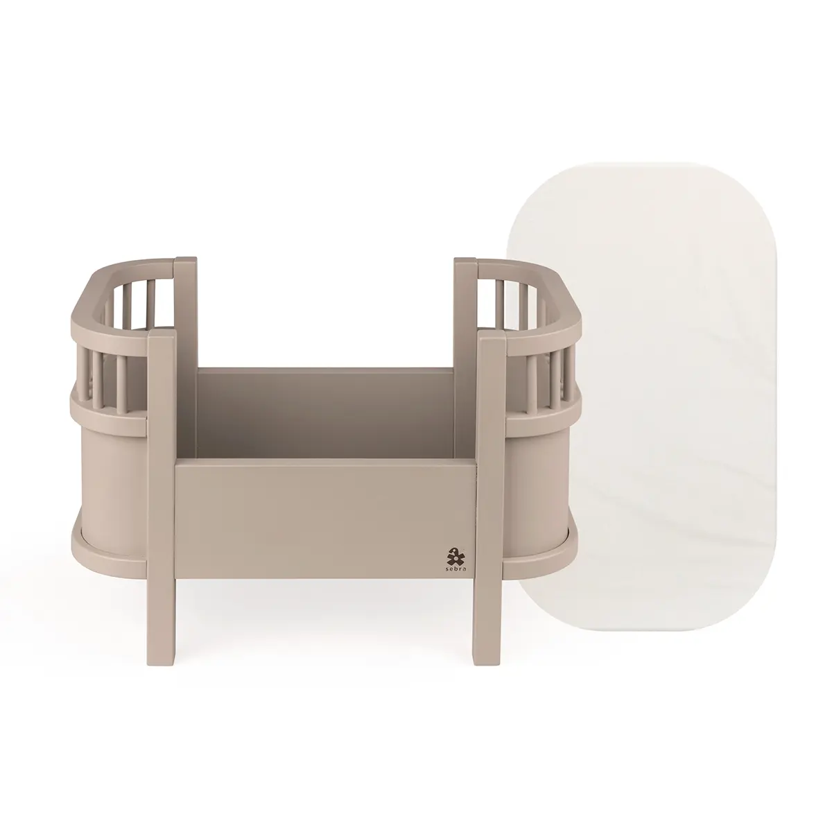 Sebra Puppenbett „jetty beige“ inkl. Matratze