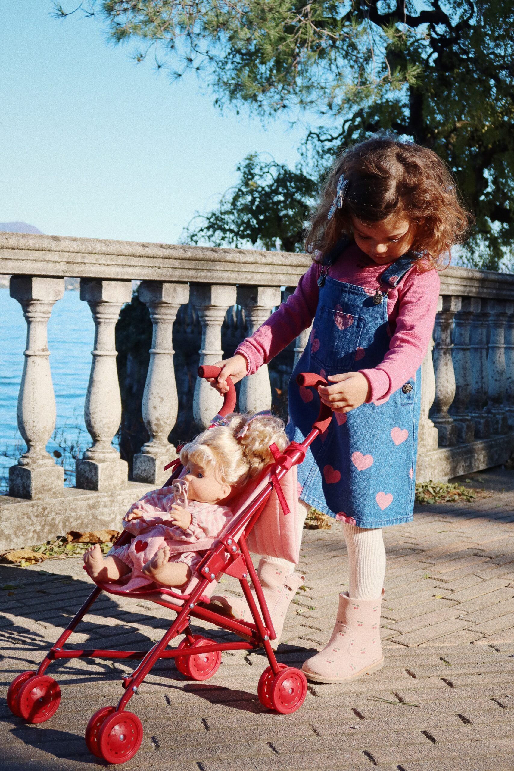 Konges Sløjd Puppen-Buggy „Mellow Rose“