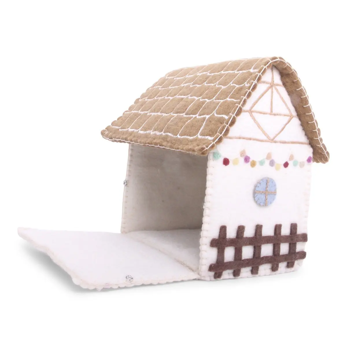 Gry & Sif Puppenhaus Kollektion „Puppenhaus mit Lichterkette“ 22x16x25cm – Bild 3
