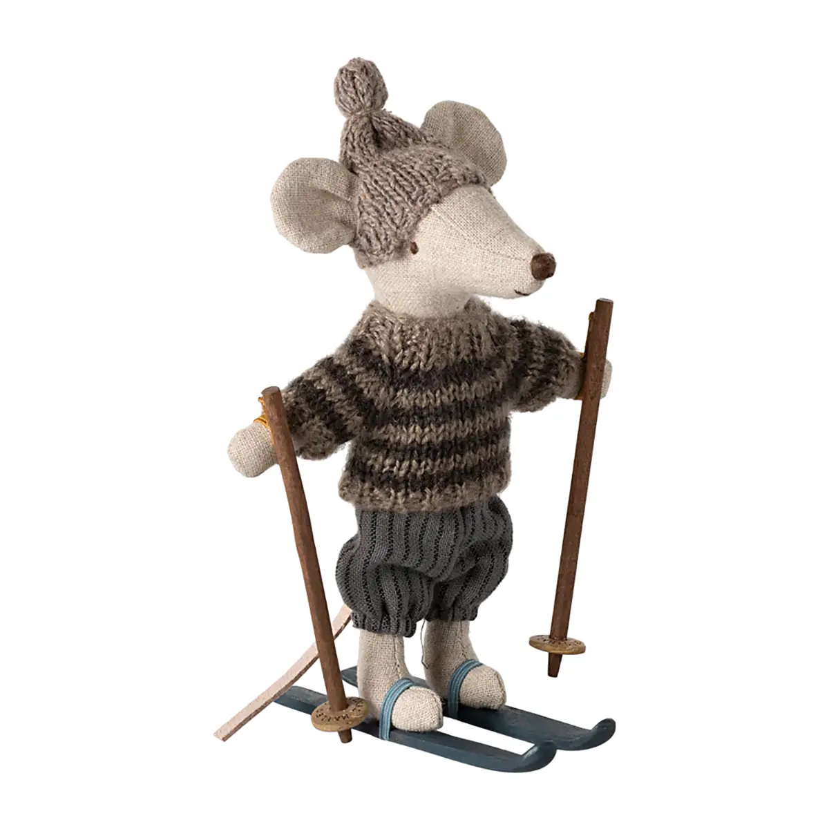 Maileg Großer Bruder Wintermaus mit Ski
